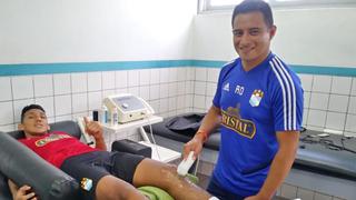 Sporting Cristal: así fue la recuperación de Christofer Gonzáles tras sufrir una lesión [VIDEO]