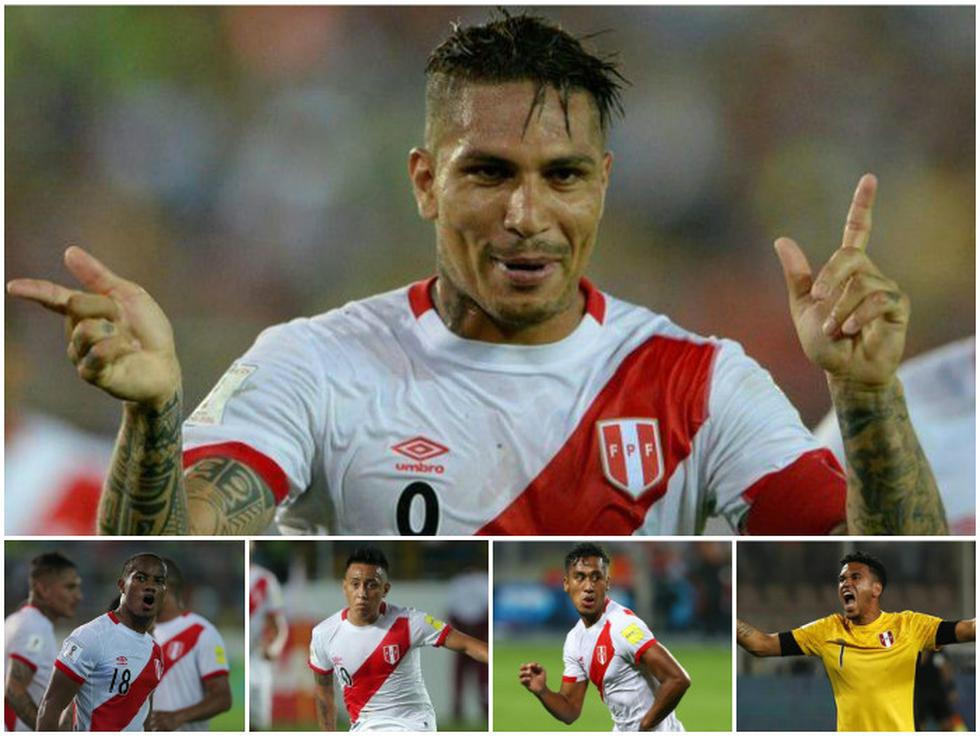 El once de la Selección Peruana.