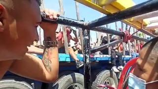 Llegan hasta en camiones: hinchas de Universitario hacen lo imposible para ir a Ecuador [VIDEO]