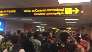 Tomaron el aeropuerto: gran masa de fanáticos del Flamengo aterrizaron en Lima para vivir la Copa Lbiertadores