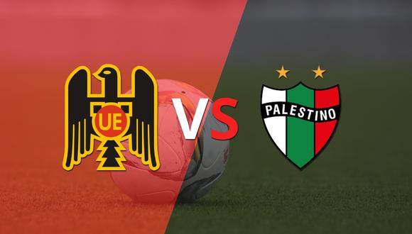 ¡Ya se juega la etapa complementaria! Unión Española vence Palestino por 1-0