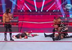 ¡Los masacró! Seth Rollins le aplicó un pisotón a Humberto Carrillo y otro a Aleister Black en Raw [VIDEO]