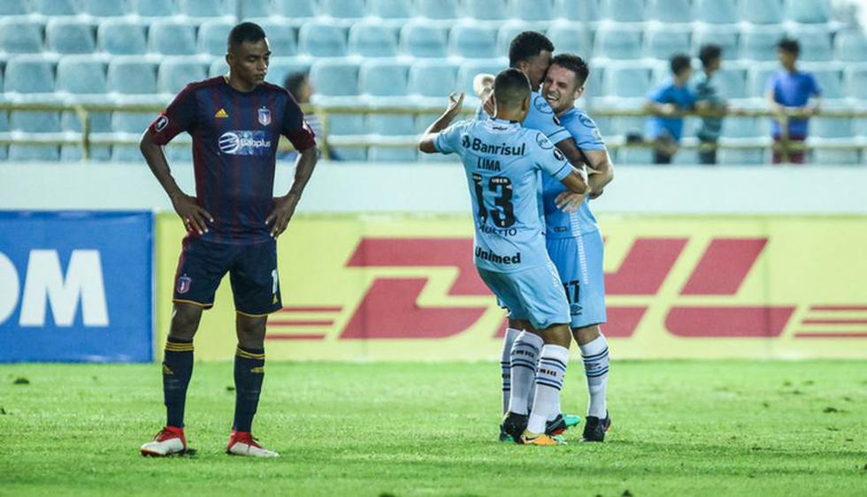 Gremio ganó 2-1 a Monagas y avanzó en la Copa Libertadores 2018 (Foto: Agencias).
