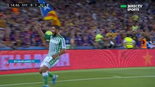 Fekir silencia el Camp Nou: así fue el gol de Betis sobre el Barcelona [VIDEO]