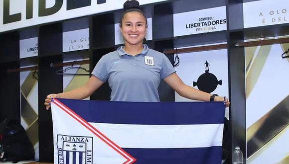 Sandy Dorador confía en que Alianza Lima llegará lejos en esta Copa Libertadores. (Foto: Sandy Dorador IG)