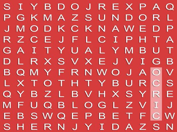 Here we show you the solution to this word search.  You will only have 5 seconds to find the answer.  |  Photo: genial.guru