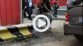 Mientras veía el partido: se llevan detenido al presidente de la Federación Boliviana de Fútbol [VIDEO]