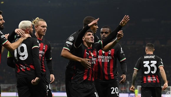 Milan venció 1-0 a Tottenham por los octavos de la Champions League (Foto: @acmilan)