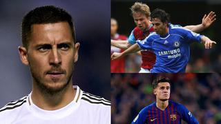 A lo Hazard y Pizarro: figuras que decepcionaron en su primera temporada en nuevo club [FOTOS]