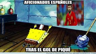 Gerard Piqué fue blanco de memes al darle victoria a España en la Euro