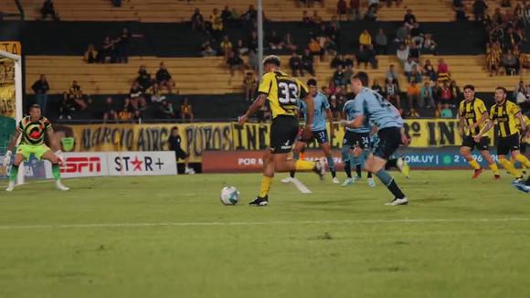Peñarol repasó una jugada de Nahuel de Armas. (Video: Twitter)