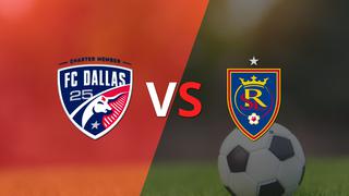 Termina el primer tiempo con una victoria para FC Dallas vs Real Salt Lake por 1-0