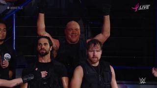 Ya es parte de la familia: Kurt Angle entró al cuadrilátero como miembro de The Shield en TLC [VIDEO]