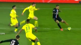 Percy Prado llegó tarde a la marca: pared, centro de Mbappé y golazo de Di María al Nantes [VIDEO]