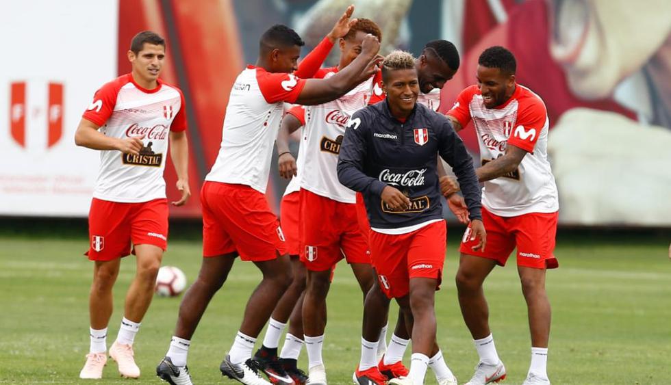 Perú vs. Costa Rica. La Selección Peruana entrenó por última vez en la Videna y este lunes viaja a Arequipa. (Francisco Neyra)