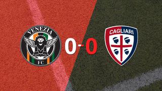 Venezia y Cagliari no se sacaron ventaja y terminaron sin goles