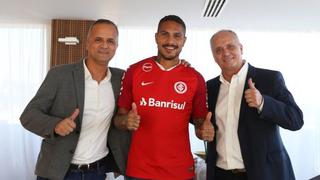 La luce bien: Paolo Guerrero fue confirmado como nuevo jugador del Internacional de Porto Alegre