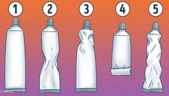 ¿Cómo exprimes tu pasta dental? Test visual te resolverá qué tipo de persona eres. (Foto: Redes Sociales)