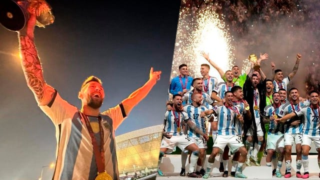 Messi y las fotos inéditas tras ganar el Mundial 2022. (Foto: Messi/Instagram)