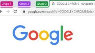 Cómo organizar por grupos las pestañas abiertas del Google Chrome