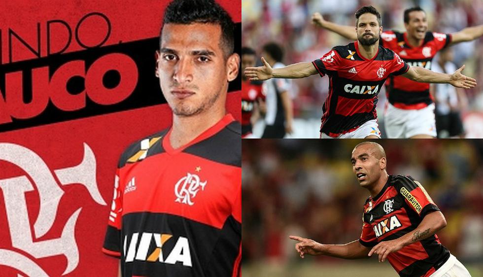 Mira en esta galería las figuras del Flamengo con las que Trauco compartirá vestuario (Getty).