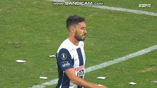 Mala fortuna: el autogol de Santiago García para el 1-0 de Libertad sobre Alianza Lima [VIDEO]