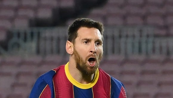 Lionel Messi acaba contrato con el Barcelona dentro de dos meses. (Foto: AFP)