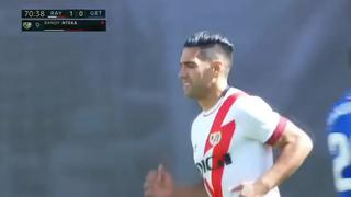 Espectacular ovación: así fue el debut de Radamel Falcao en el Rayo Vallecano [VIDEO]