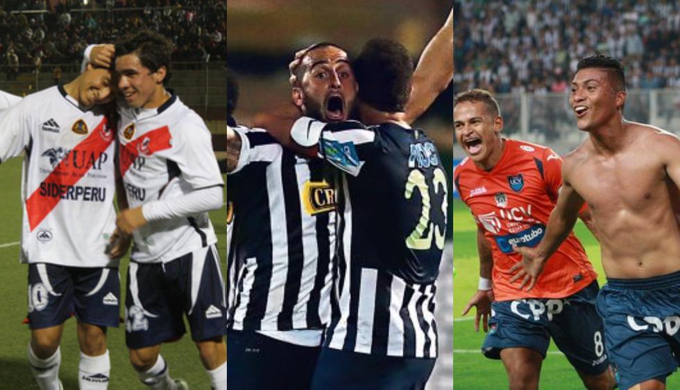 Los últimos campeones en los torneos intermedios del Fútbol Peruano (Foto: GEC / Archivo / Internet)