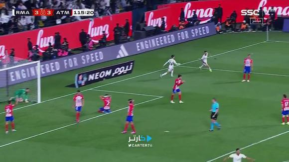 Autogol de Stefan Savić para el 4-3 del Real Madrid vs. Atlético Madrid. (Video: SSC)