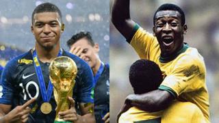 De un recién consagrado a una figura mundial: la respuesta de Mbappé ante halago de Pelé [FOTO]
