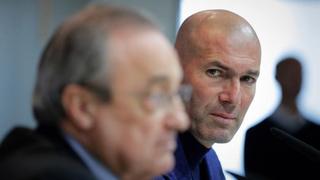 No es no: Zidane pide a tres figuras para Real Madrid en enero, pero Florentino se niega al pedido