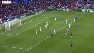 ¡Pónganle un marco! Brutal gol de Luis Suárez para el empate entre Barcelona e Inter por Champions League [VIDEO]