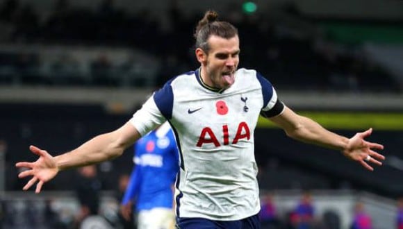 Gareth Bale jugó la temporada 20-21 en el Tottenham de la Premier League. (Foto: Getty Images)