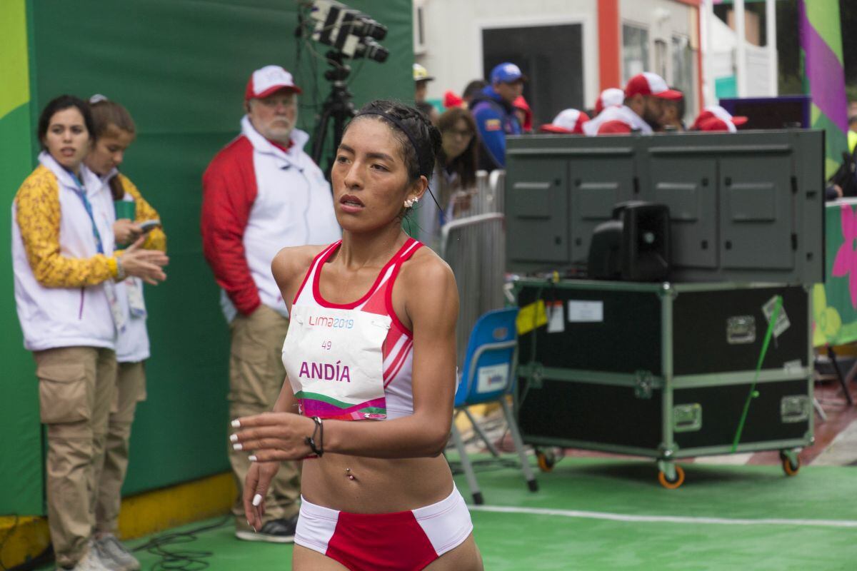 Mary Luz Andía se encuentra en el puesto 54 del ranking mundial de marcha atlética de 20 km. (Foto: IPD)