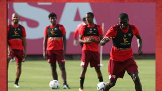 Selección Peruana entrenó con Ramos, Loyola y Santamaría