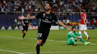 Pura magia: Isco puso el segundo del Madrid ante el United con golazo de pared con Bale [VIDEO]