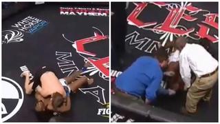 YouTube: peleador de MMA se noqueó a sí mismo a menos de dos minutos de empezar el encuentro [VIDEO]