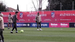 Diego Costa sigue sin entrenar con el Atlético de Madrid