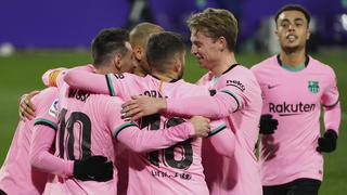Resumen y goles: Barcelona derrotó 3-0 al Valladolid con una nueva marca de Lionel Messi