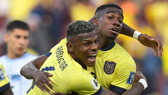 Despite Ecuador's 2-1 win over Uruguay, they will not earn any points due to the sanction they have with FIFA for the Byron Castillo case. (Photo: AFP)