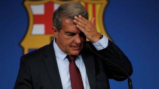 Koeman no estuvo presente: Laporta bajó al vestuario del Barça tras la derrota ante Benfica 