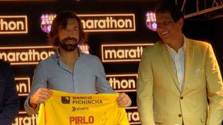La camiseta que utilizará Andrea Pirlo para enfrentar a Alianza Lima en la 'Noche Amarilla'