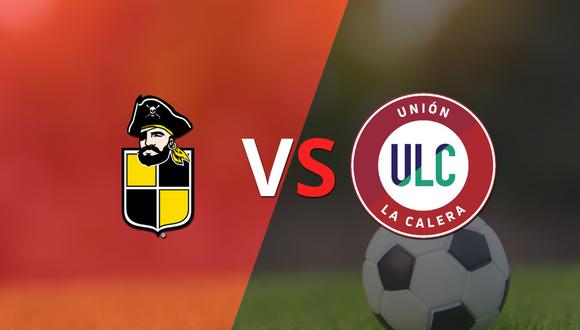 Termina el primer tiempo con una victoria para U. La Calera vs Coquimbo Unido por 1-0
