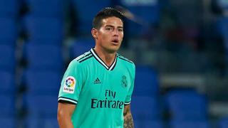 James Rodríguez, sentenciado después de palabras de Zinedine Zidane