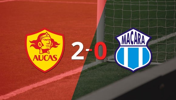En su casa, Aucas le ganó a Macará por 2-0