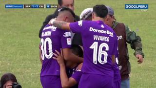 Tras error de Merlo: gol de Fabrizio Roca para el 1-1 de Sport Boys vs. Sporting Cristal [VIDEO]