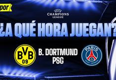 A qué hora juegan Dortmund vs PSG por las ‘semis’ de la Champions League