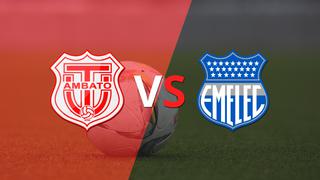 Emelec enfrenta a Técnico Universitario buscando seguir en la cima de la tabla