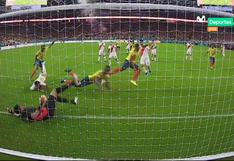 La repetición del gol de Alfredo Morelos que despeja la polémica del Perú vs. Colombia [VIDEO]